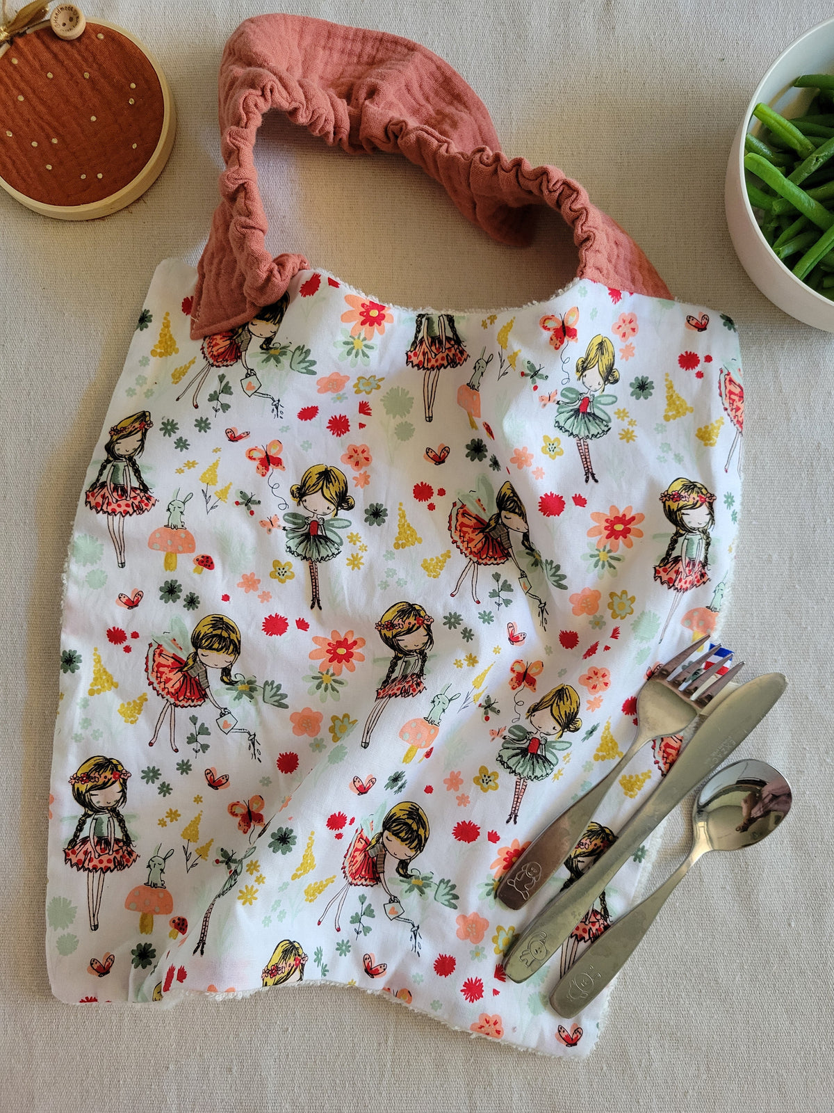 Serviette enfant maternelle
