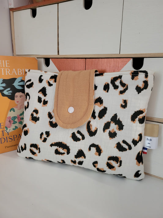 Pochette à livres Broché - fermeture pression