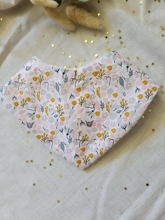 Bavoir bandana bébé cousu main – , absorbant et confortable