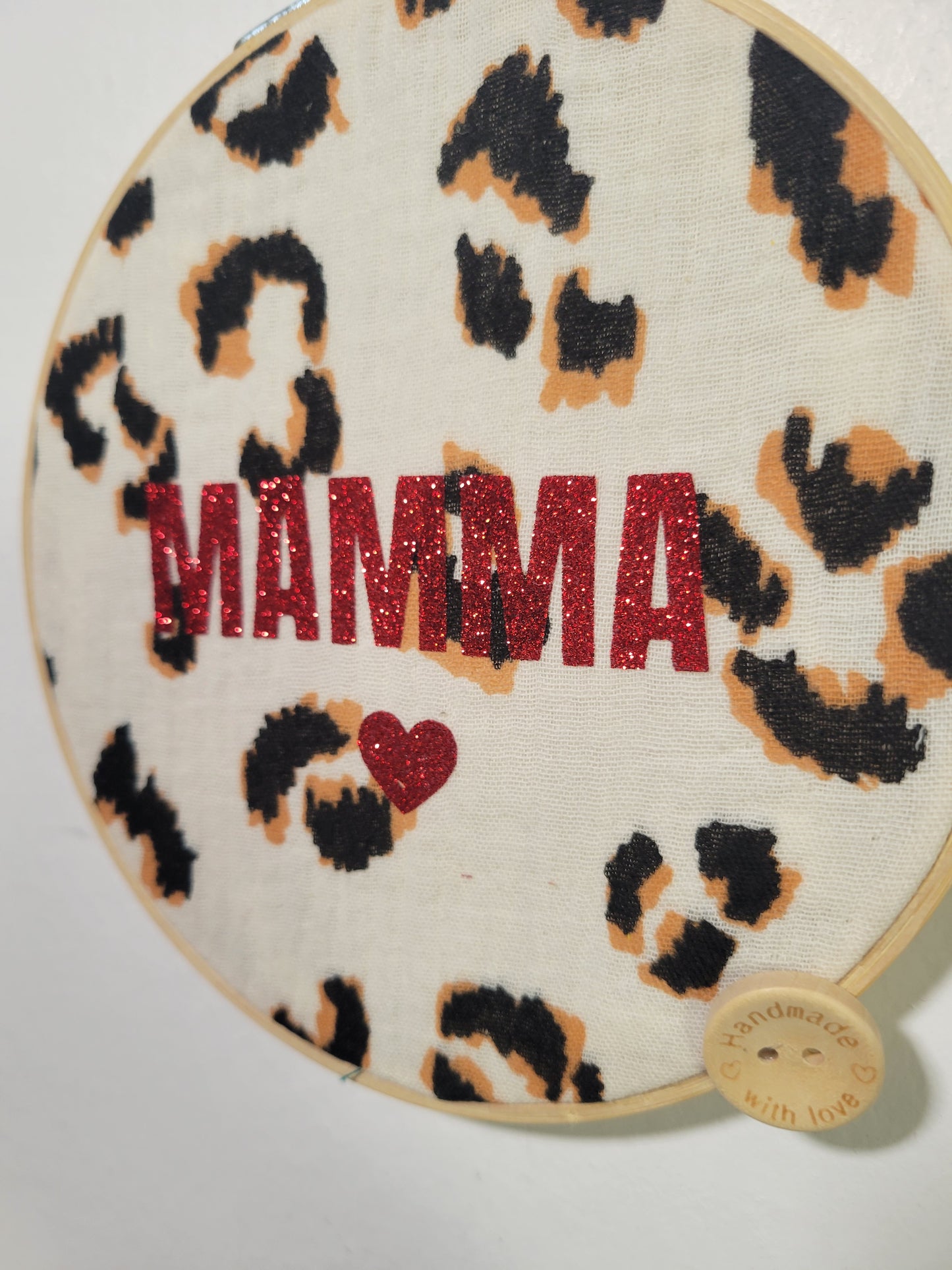 Tambour décoratif personnalisé - Mamma graou