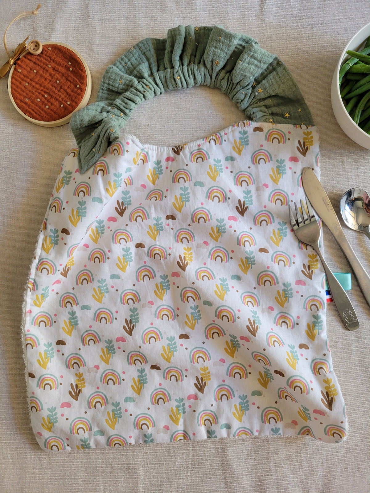 Serviette enfant maternelle