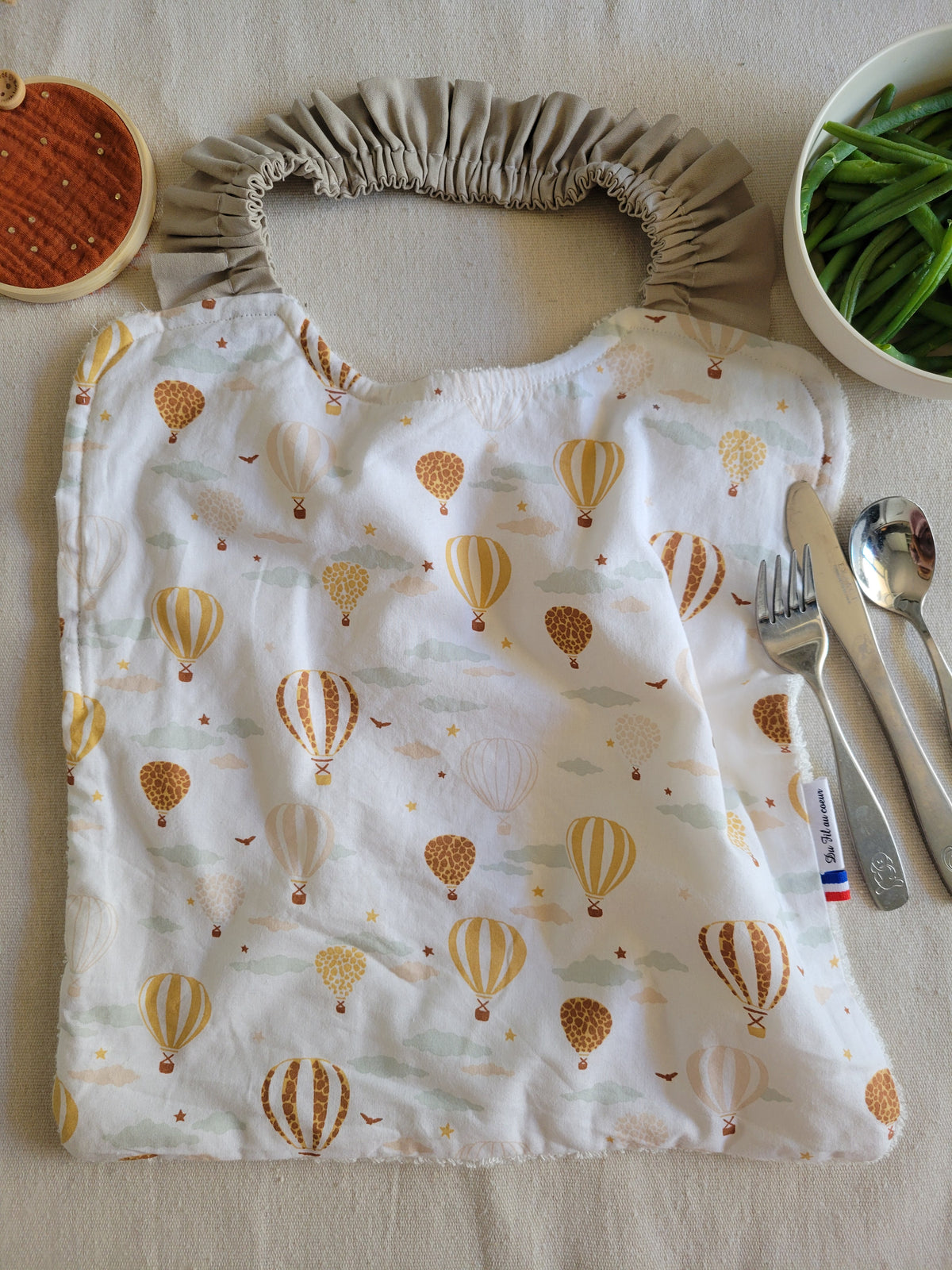 Serviette enfant maternelle