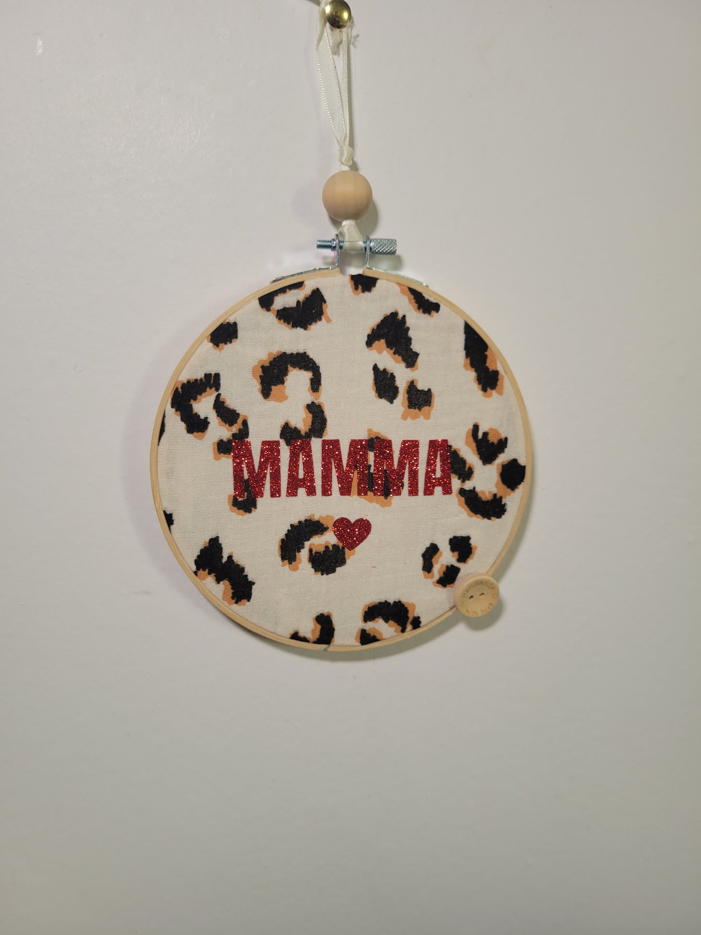Tambour décoratif personnalisé - Mamma graou